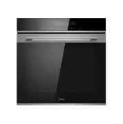 FOUR ENCASTRE MIDEA GAZ/ELEC VENTILE NOIR CATALYSE