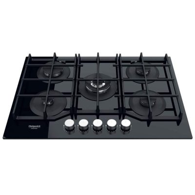 PLAQUE ARISTON 5FX VITRO NOIR SABAF