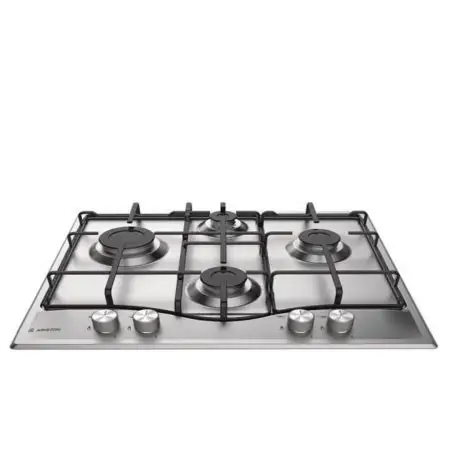 PLAQUE CHAUFF ARISTON 4FX NOIR BONDE INOX CH604FC2T